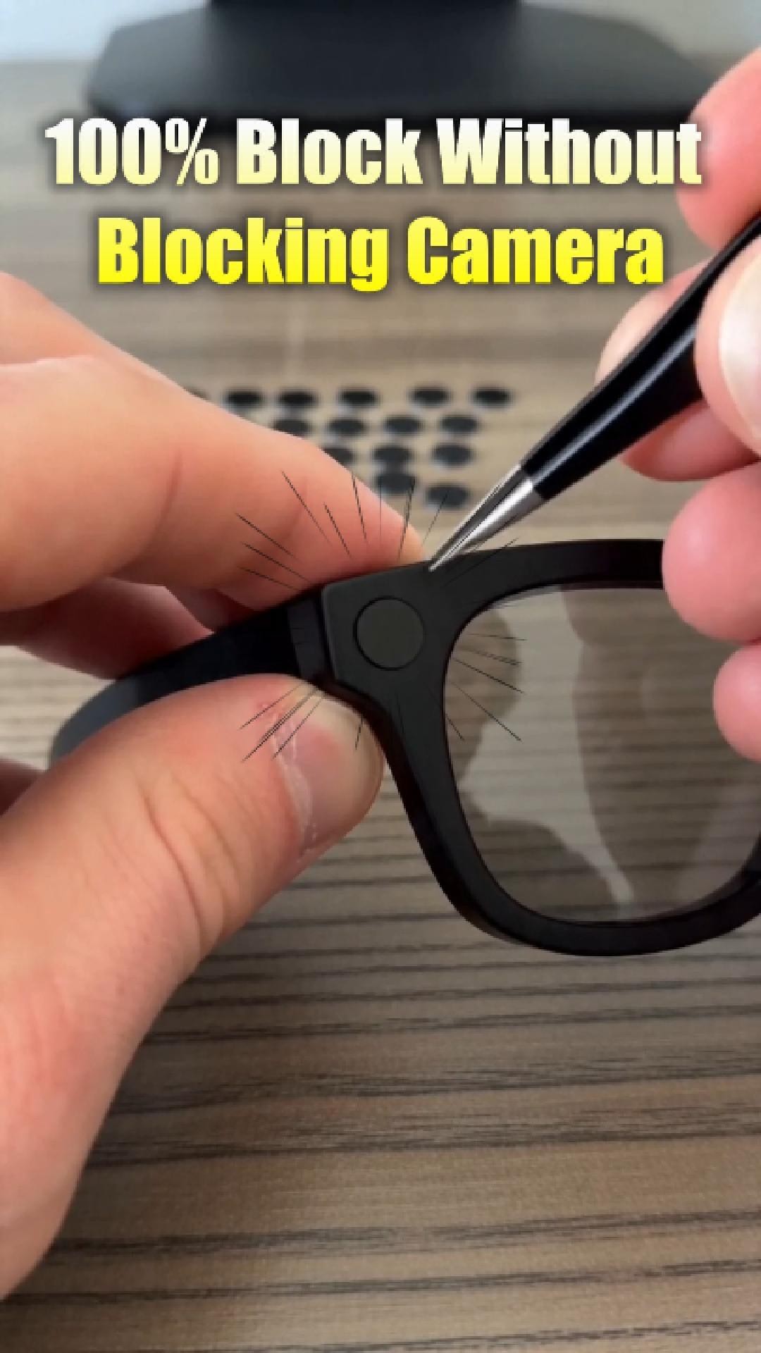 Smart Glasses LED Blocker Stickers