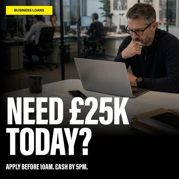 Apply by 10am. Cash by 5pm.