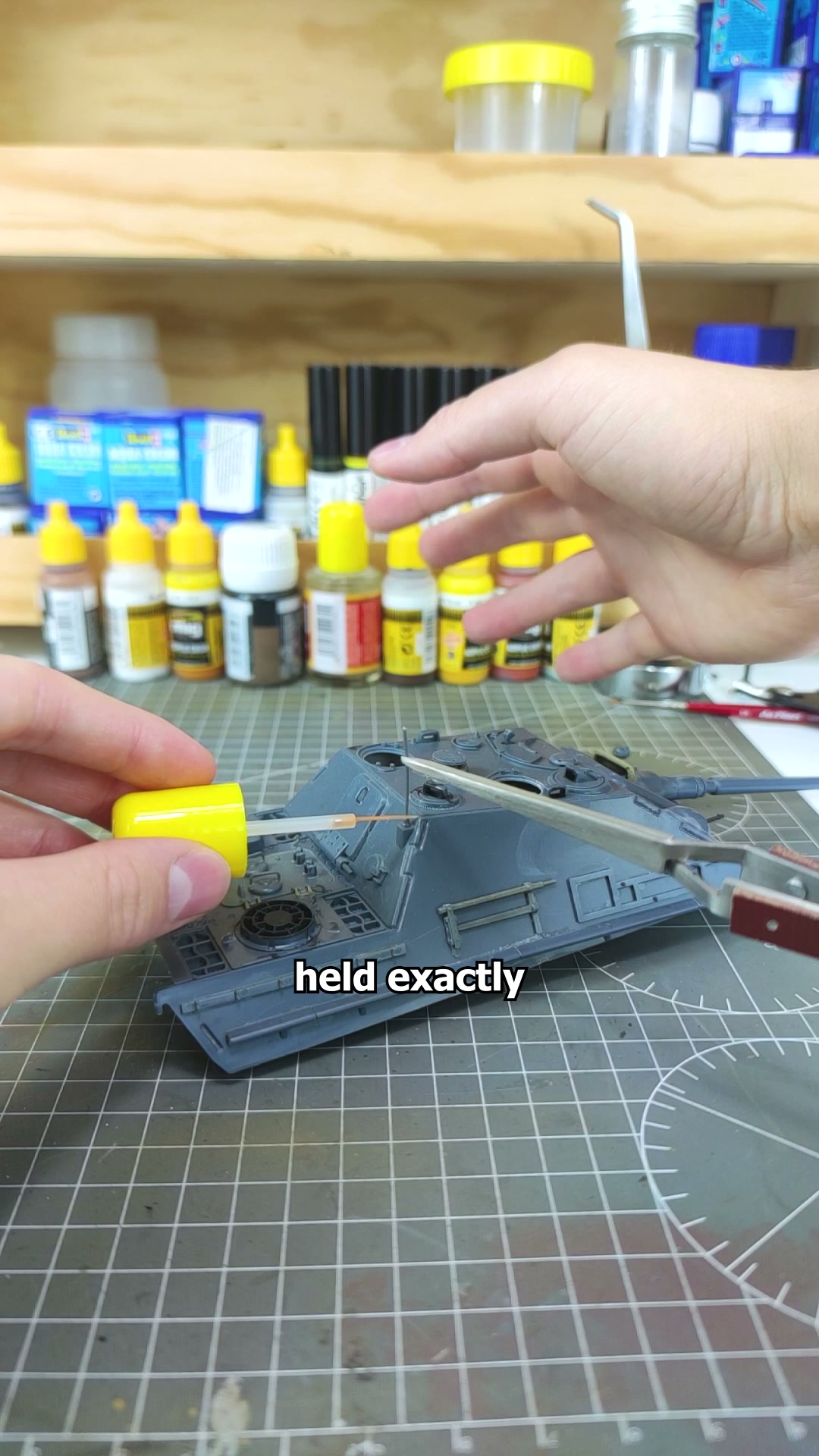 Keep Tiny Parts Exactly in Place