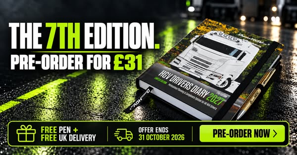 HGV Drivers Diary 2027 – £31