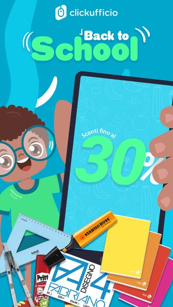 Back to School: Sconti fino al 30%