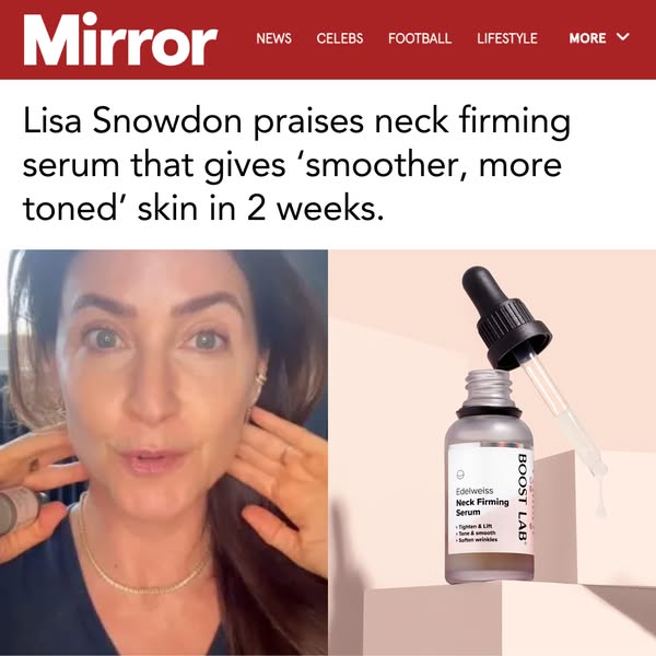 Lisa Snowdon's Neck Firming Secret