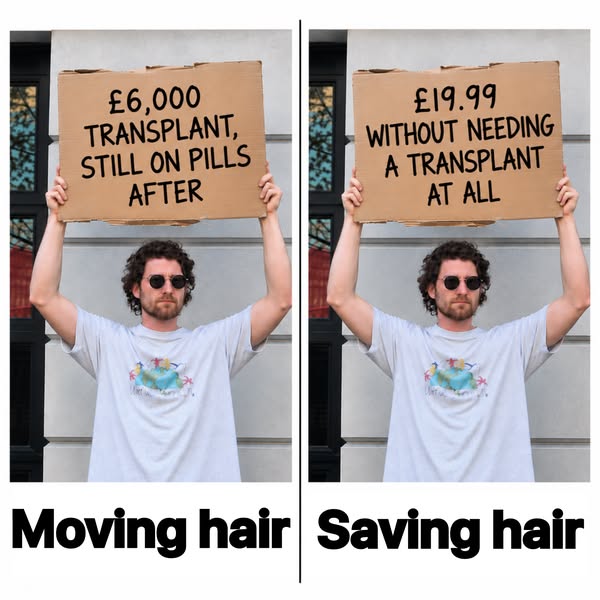 Moving hair vs saving the hair you have