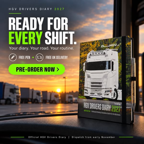 HGV Drivers Diary 2027