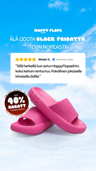 Kiireiset päivät hoidettu Buy 2 Get 1 FREE