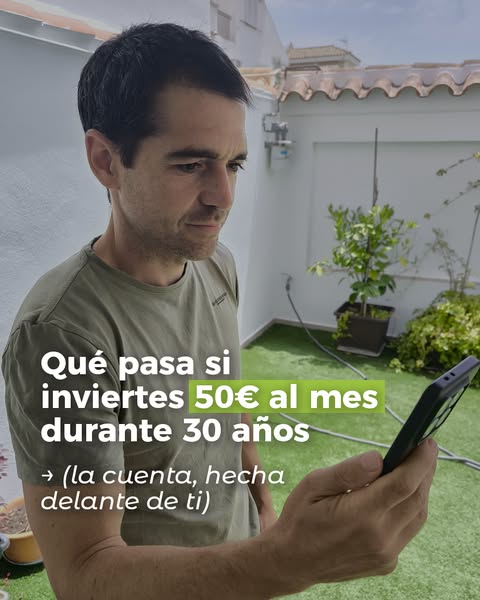 Aprende a invertir con 50€/mes