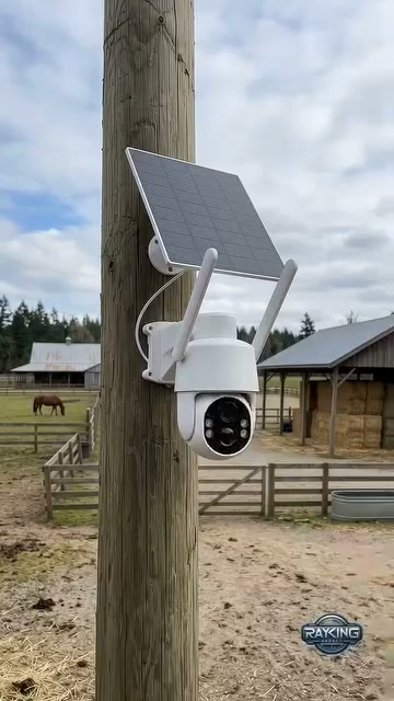 Smart Solar Lighting for Outdoor Security