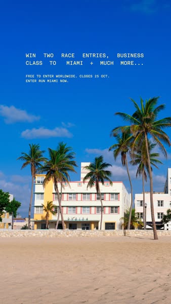 Win 2 entries to the marathon in Miami