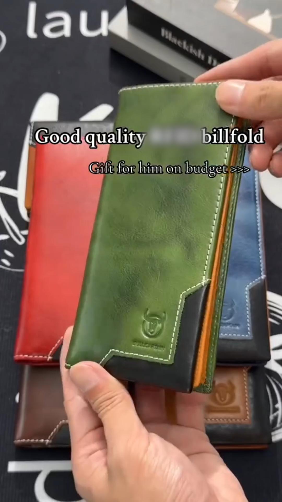 Cowhide Vintage Wallet