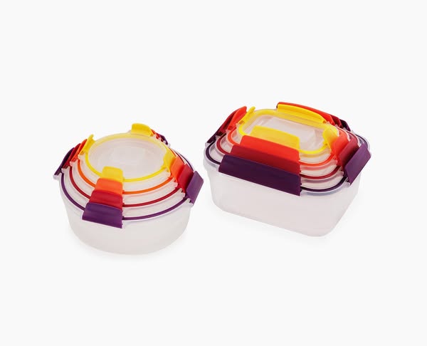 Nest™ Lock 8-Piece Mixed Food Container Set, Multicolor