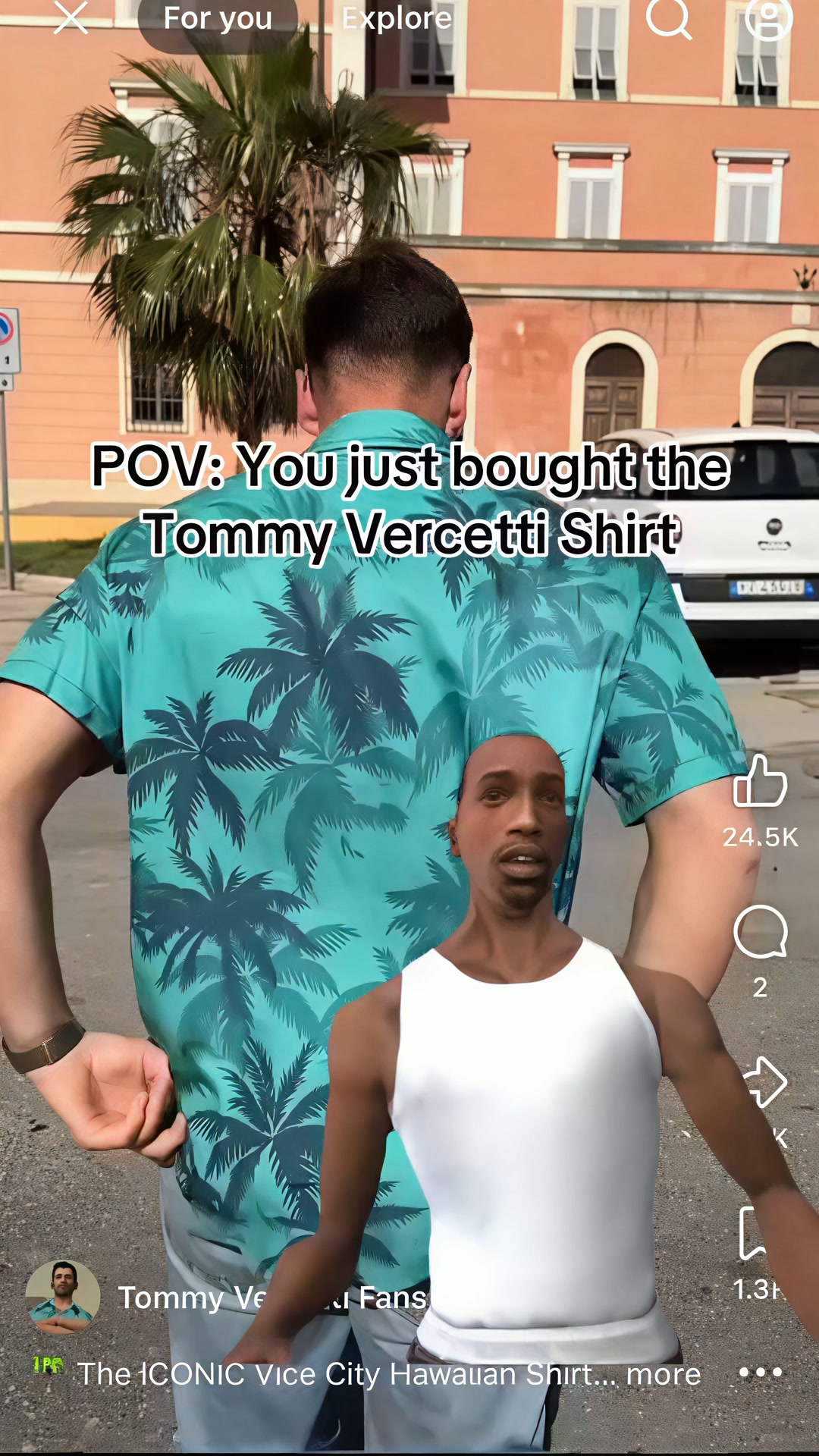 Tommy Vercetti's Shirt Is Back!