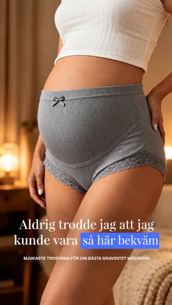 95 % bomull. 100 % komfort.