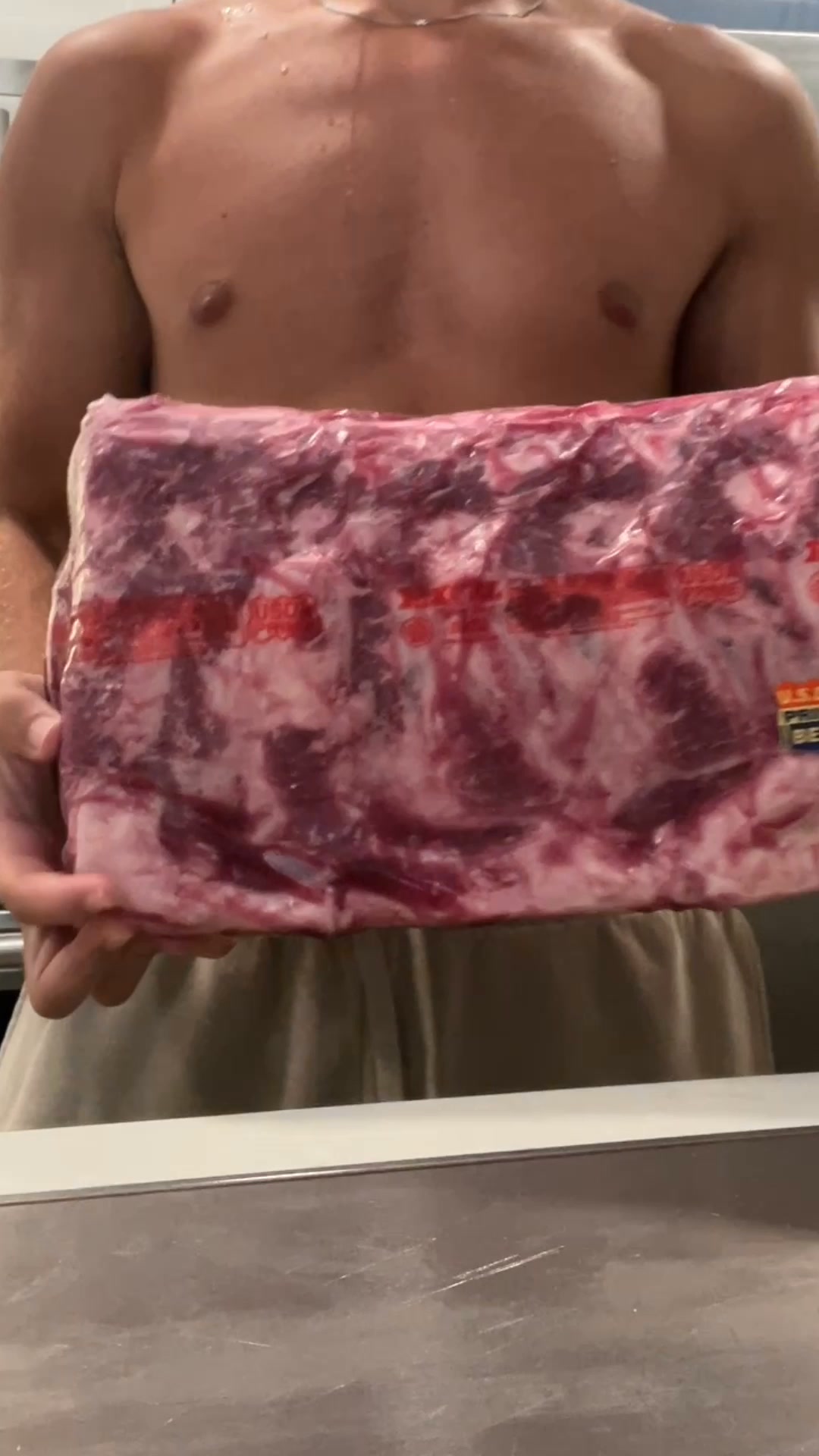 Don't put $200 of beef on a scratched board