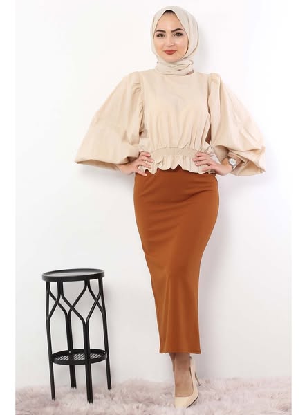 Pencil Skirt Tsd0291 Taba