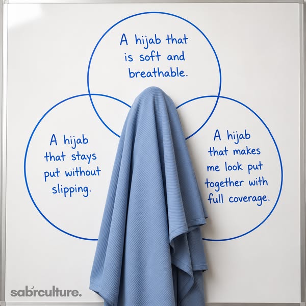 Still adjusting your hijab every 5 minutes?