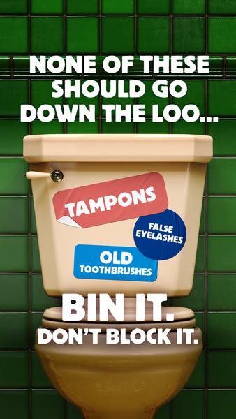 Bin it. Don't block it.