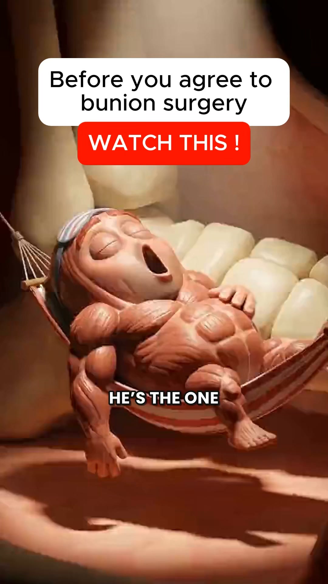 Wake the muscle up first