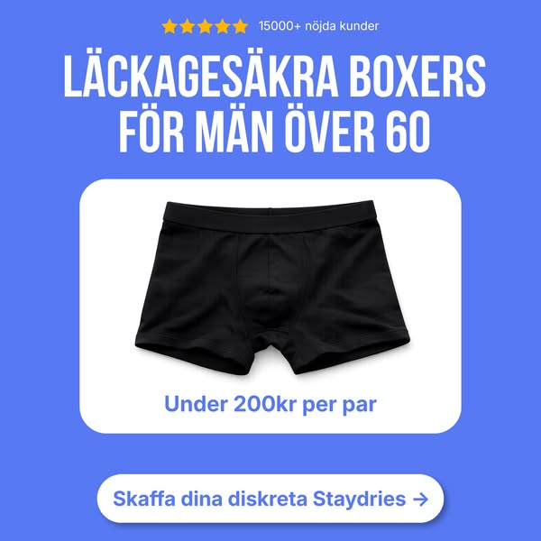 "Staydries förändrade mitt liv"