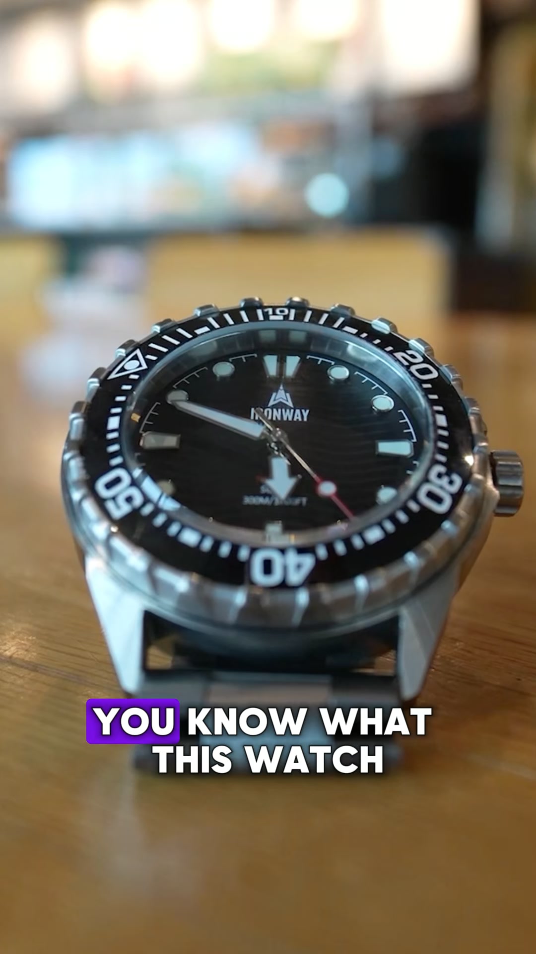 The Professional's 300M Diver Watch