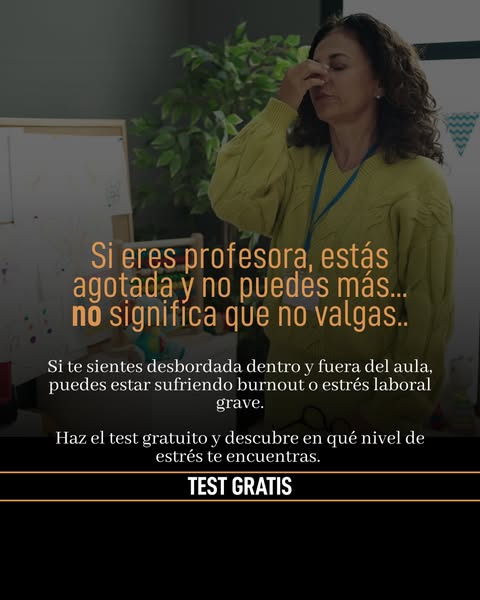 Si entras en clase en modo ALERTA es una señal