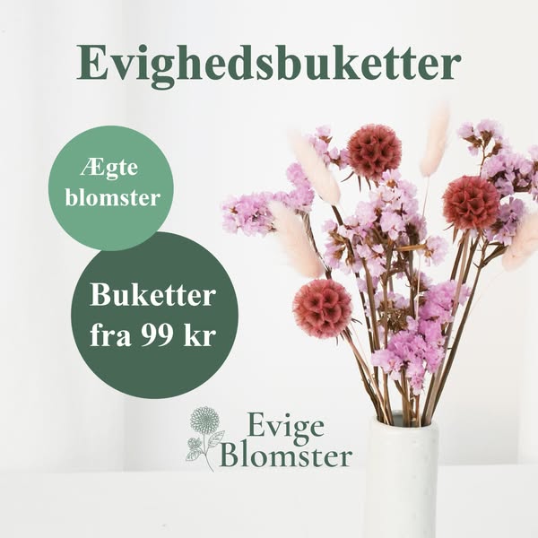Evighedsbuketter fra 99 kr