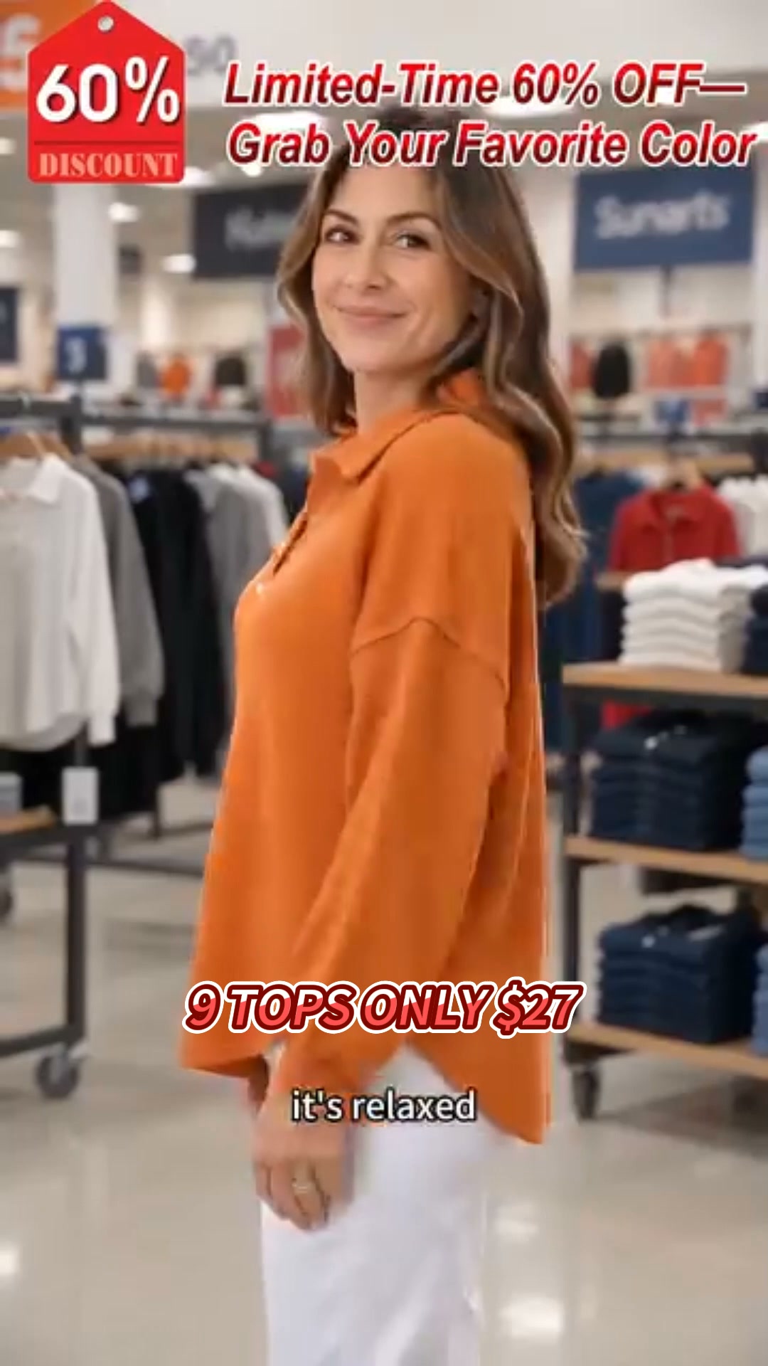 LIMITED TIME OFFER | 9 TOPS ONLY $27