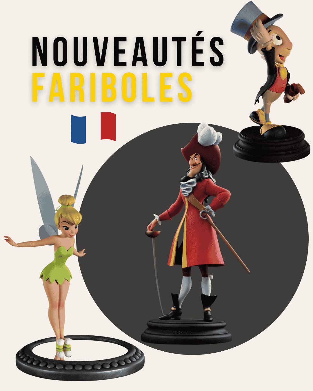 Anúncio de CADEAUCITY.com - Figurines et objets de collection Disney