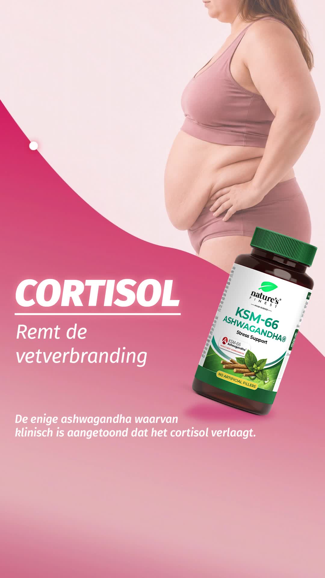 Breng eerst het lichaam tot rust. Verbrand daarna vet.