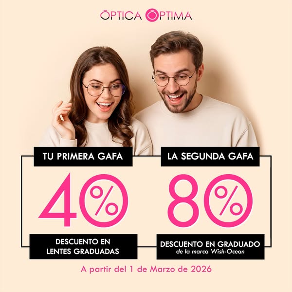 Renueva tu mirada en Óptica Óptima
