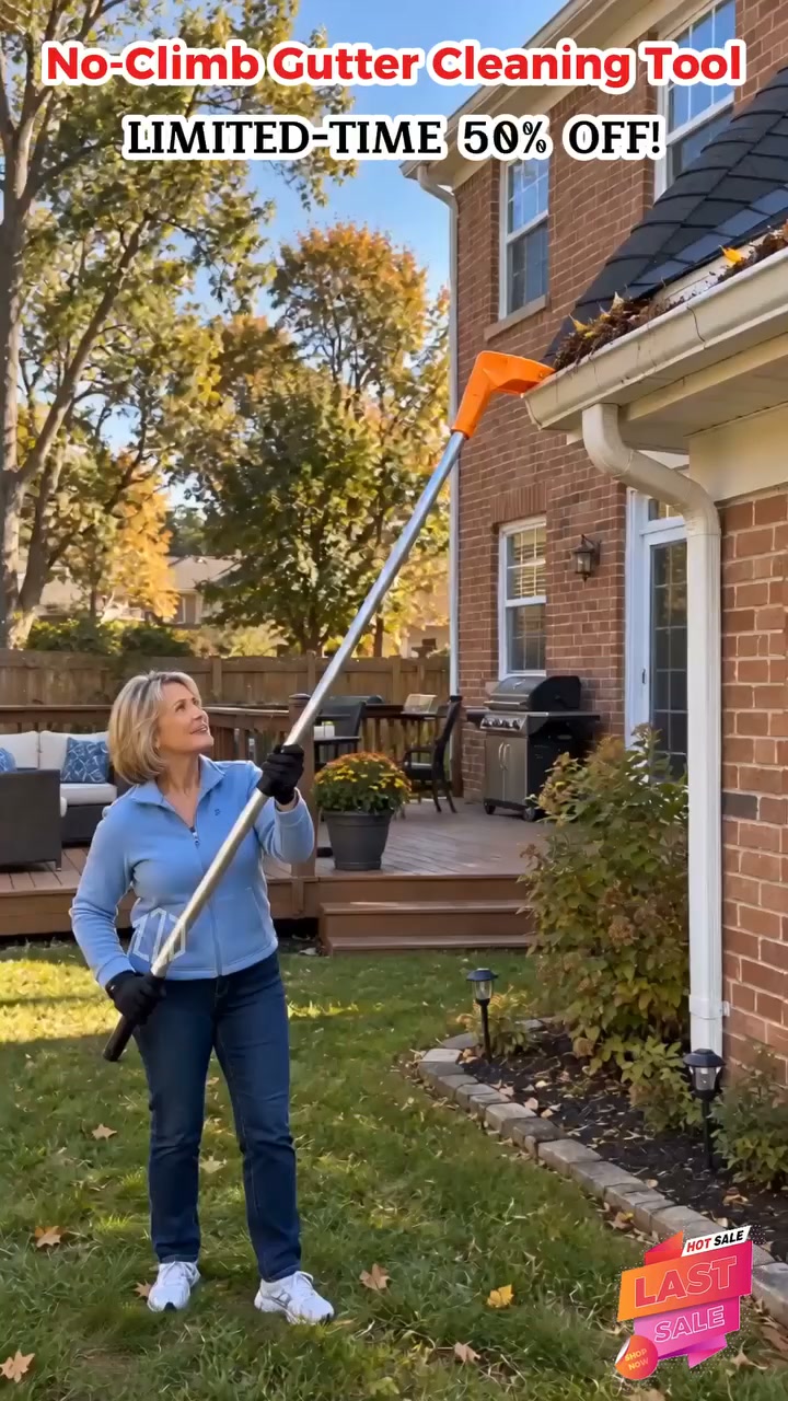 A Smarter Shape for Gutter Cleaning