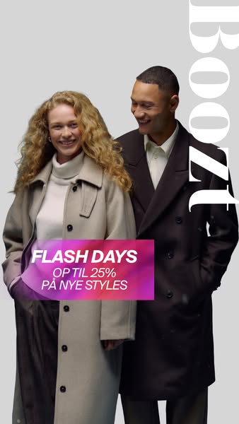 Flash Days: Op til 25% på nye styles*