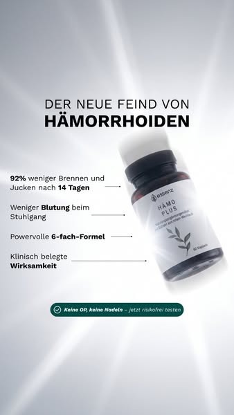 Hämorrhoiden natürlich von innen unterstützen