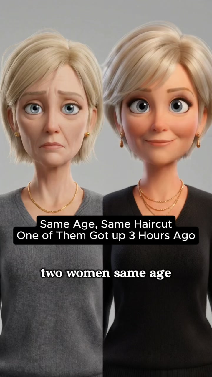 Same Age. Same Haircut. One Got Up At 6.