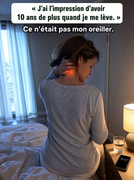 Pourquoi la nuque est raide au réveil.