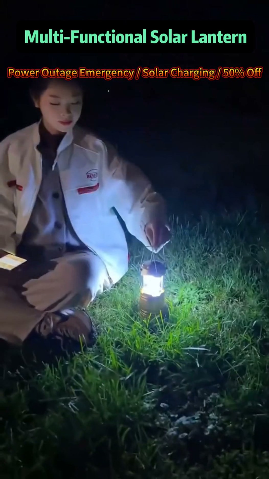TRADITIONAL TORCHES? HANDS FULL? NEED BATTERIES? THIS LANTERN DOES IT BETTER.