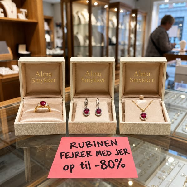 Rubiner op til -80%