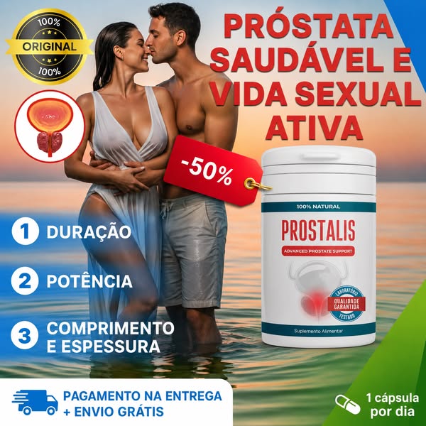 Encomende Prostalis hoje e poupe 50%!