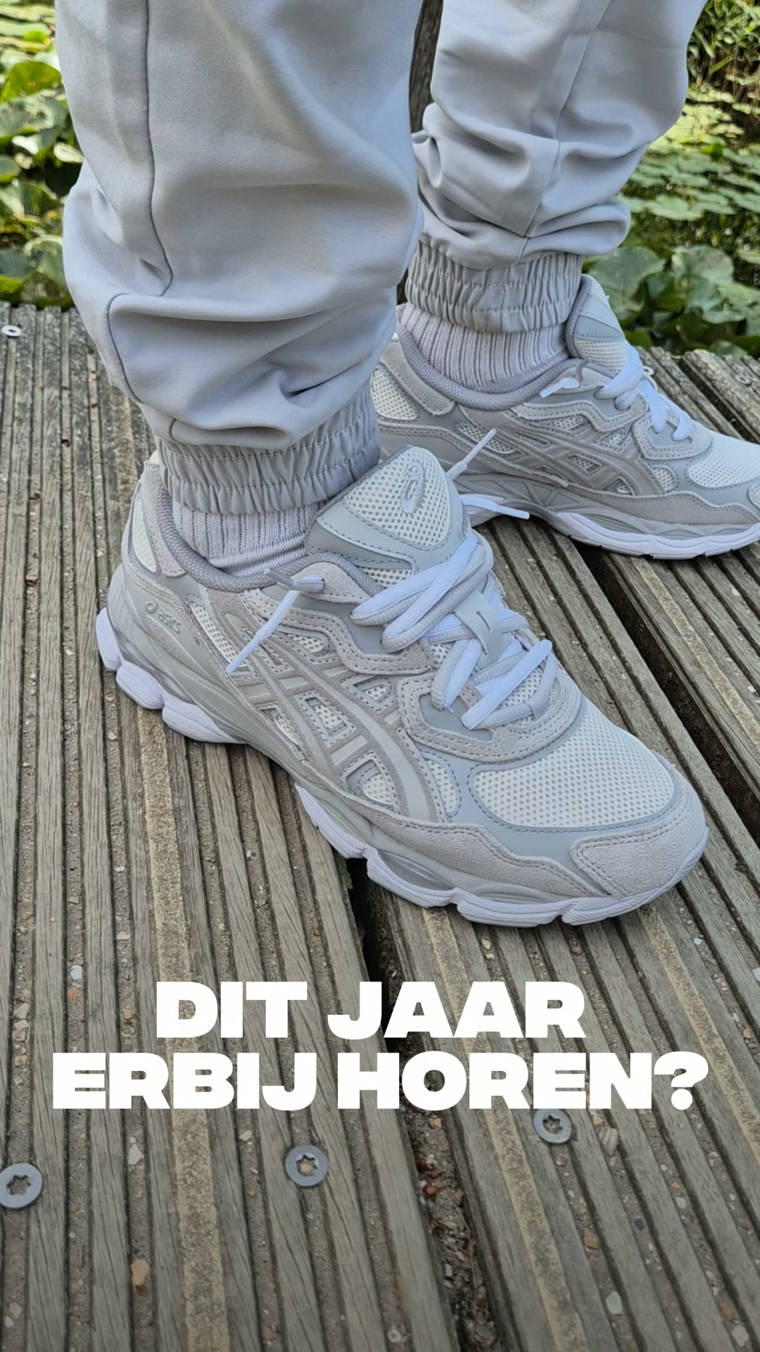 Shop de ASICS Gel-NYC 'Cream Cloud Grey'