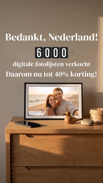 Bedankt, Nederland! Nu tot 40% korting