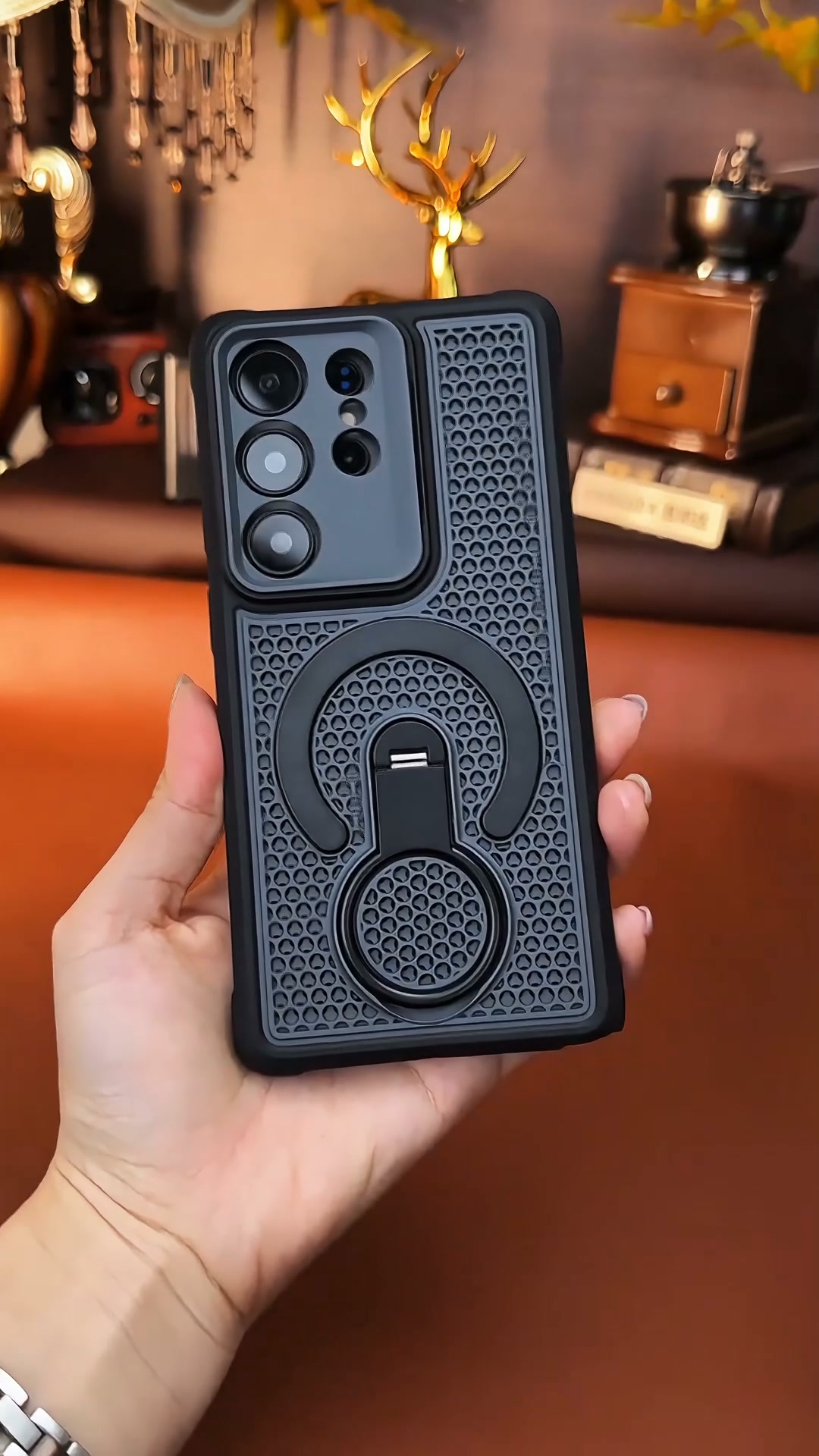 Samsung Honeycomb Cooling Magsafe Stand Case