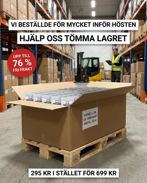 Vi beställde för mycket