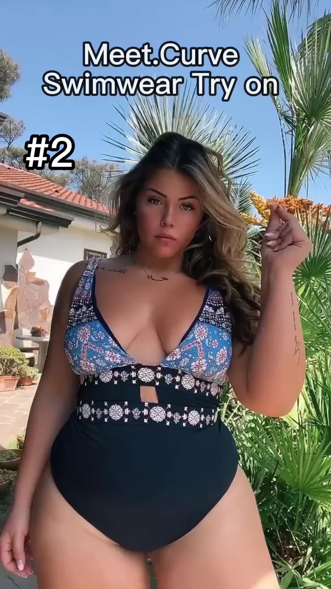 Curvy Swim 丨 Sizes M-4XL