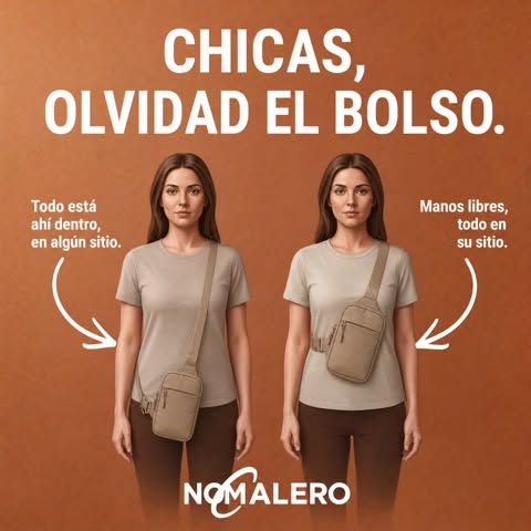 La bandolera antirrobo más completa