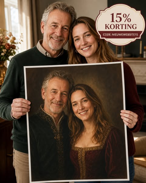 NIEUWEWEBSITE15: 15% korting