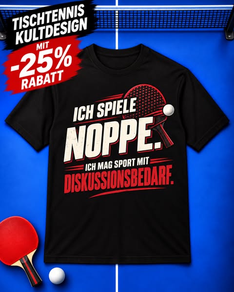 KULTIGE TISCHTENNIS DESIGNS!