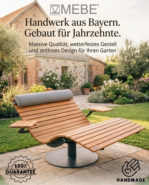 Pure Entspannung mit der MEBE Wave Lounge