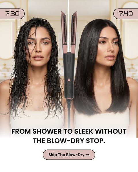 Wet-To-Straight Hair Styler
