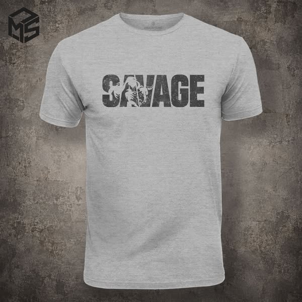 Savage Bull Graphic Tee