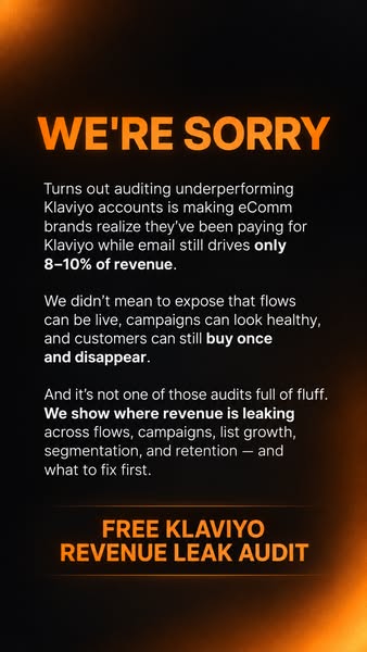 Done-For-You Klaviyo Management. 20% Lift Guaranteed