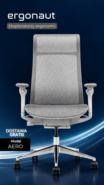 To nie jest fotel. To Twoje 8 godzin dziennie - ERGONAUT